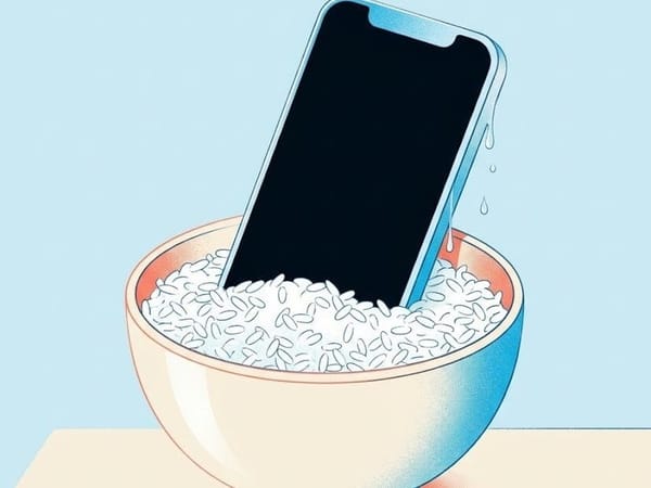 물에 빠진 휴대폰, 쌀통에 넣으면 살아난다? [이 꿀팁 진짜일까? #1]